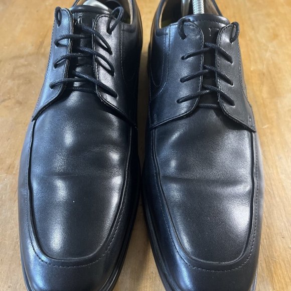 Florsheim Pinnacle Men’s Black Leather Apron Toe Shoes 11562-001 Sz 12 M main image 4